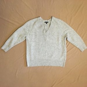 Gray Wool Banana Republic Sweater